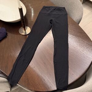 Lululemon Black High-Waisted Leggings - Align Long Length